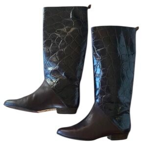 Vintage 1980s Jacqueline Ferrar Equestrian Boots